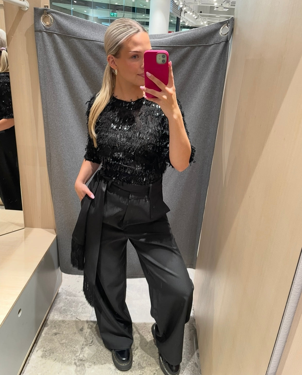 VIFARINA Trousers - Black